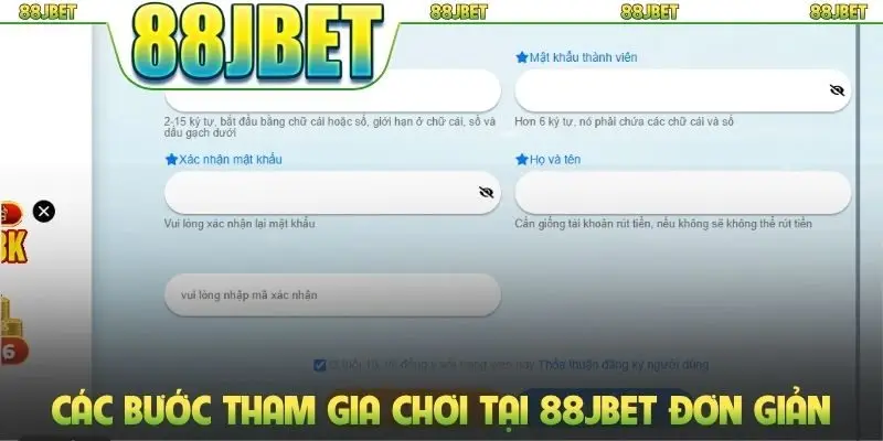 Trang chủ 20 Các bước tham gia chơi tại 88jbet đơn giản