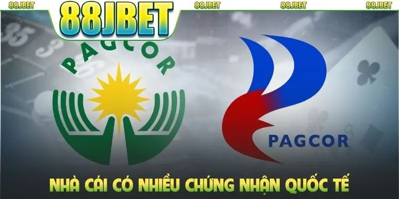 Nhà cái có nhiều chứng nhận quốc tế